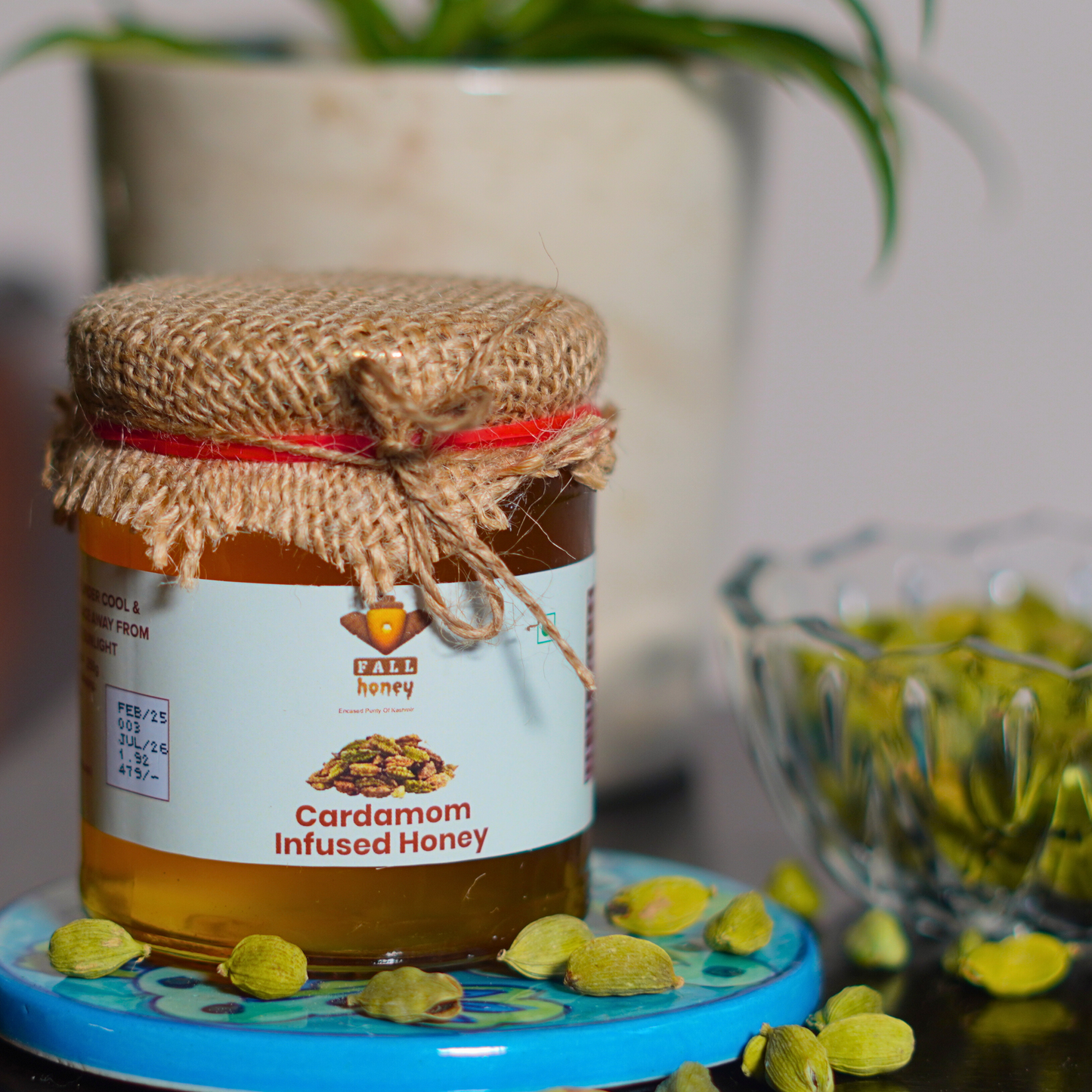 Cardamon Infused Honey